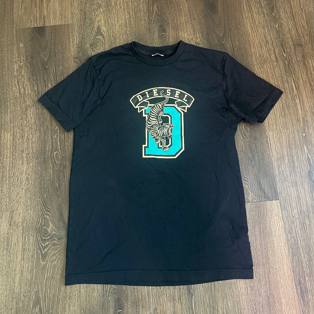 Diesel Graphic T-Shirt – Black